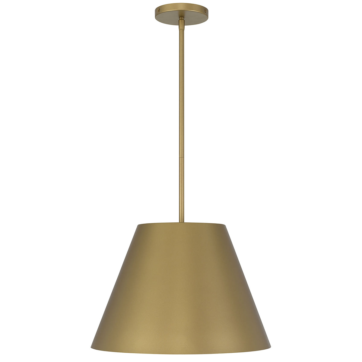 16-Inch Painted Brass Jaz Outdoor LED Pendant Light