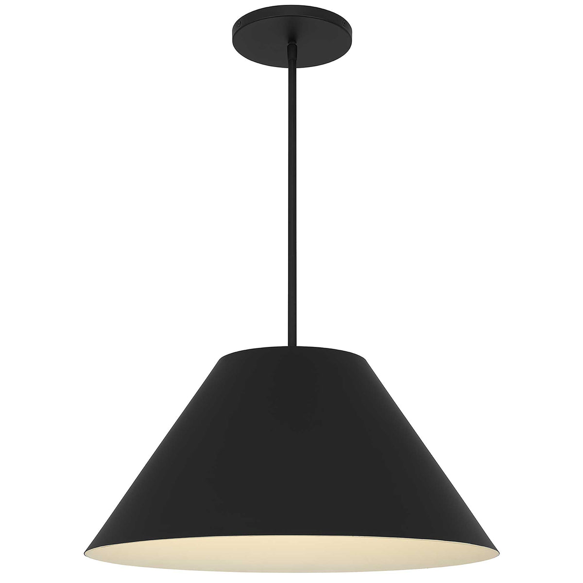 22-Inch Sand Black Jaz Outdoor LED Pendant Light