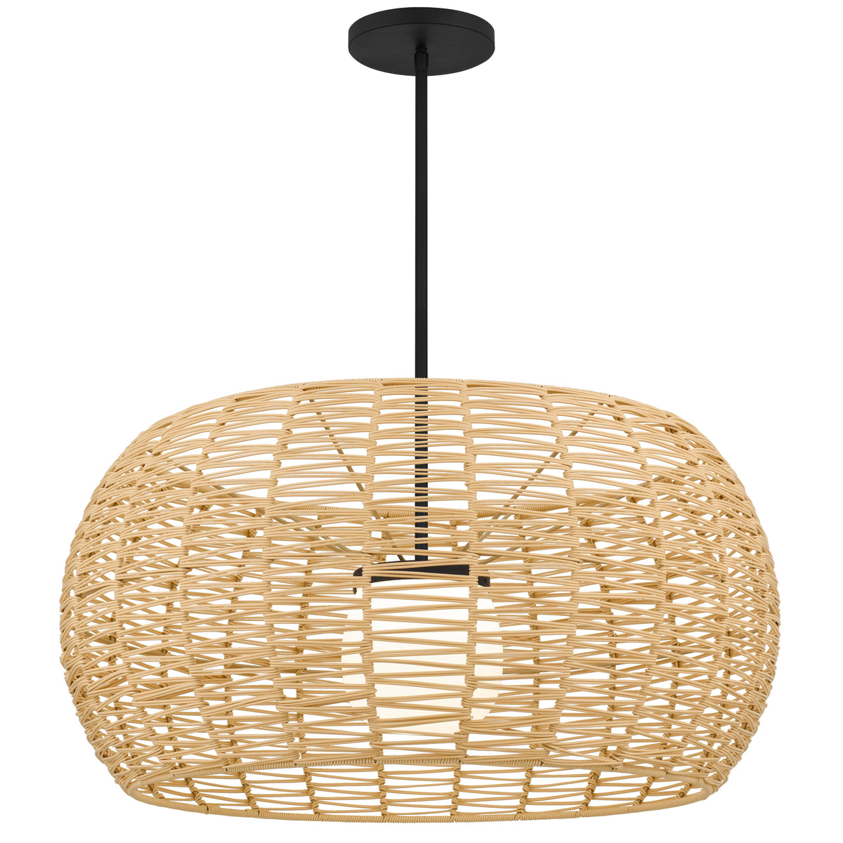 32-Inch Sand Black Aruba Outdoor LED Pendant Light