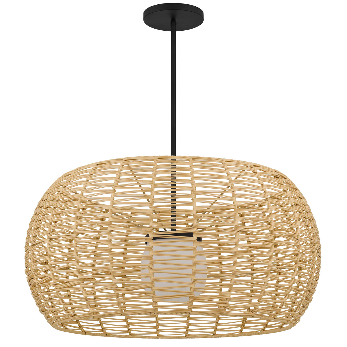 32-Inch Sand Black Aruba Outdoor LED Pendant Light