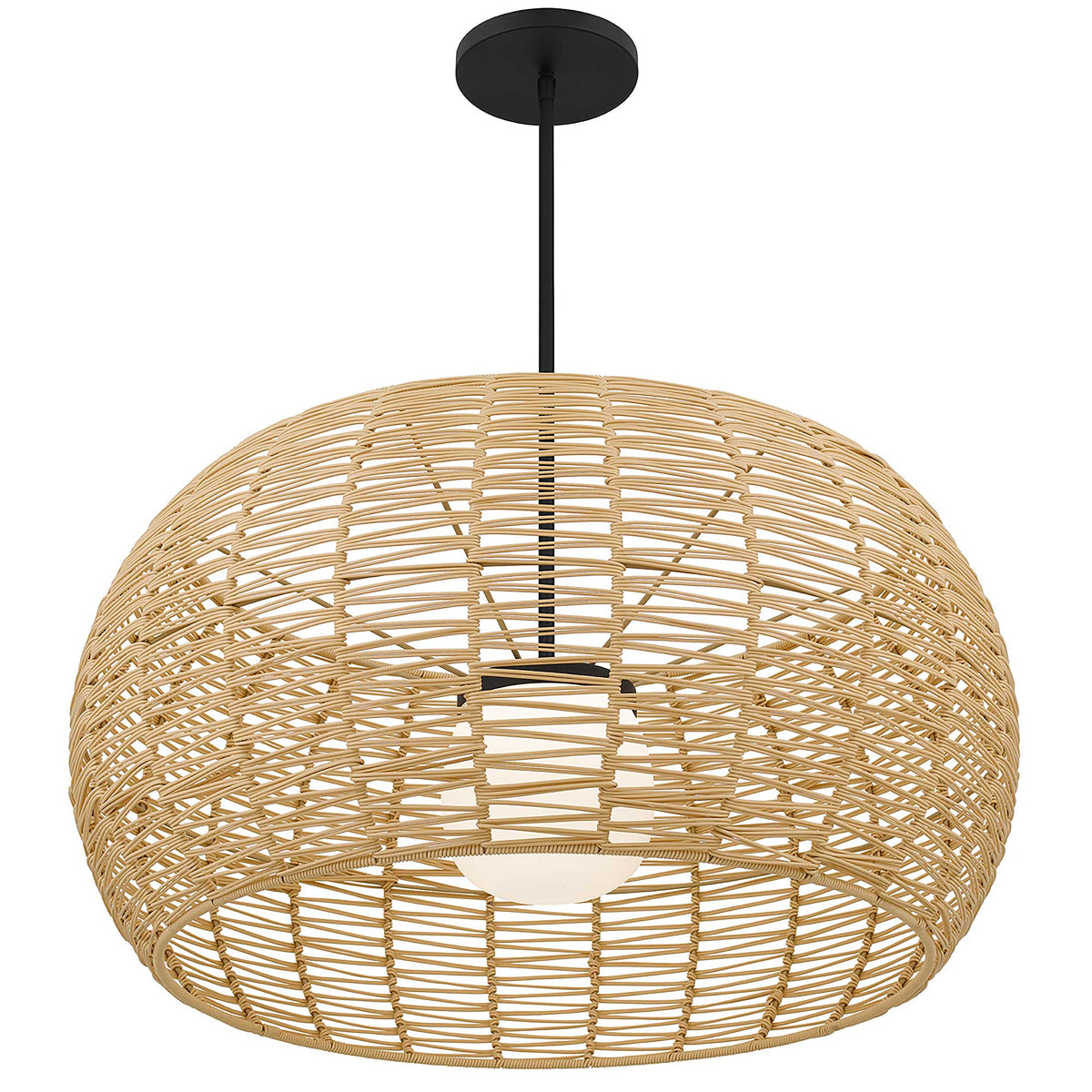 32-Inch Sand Black Aruba Outdoor LED Pendant Light
