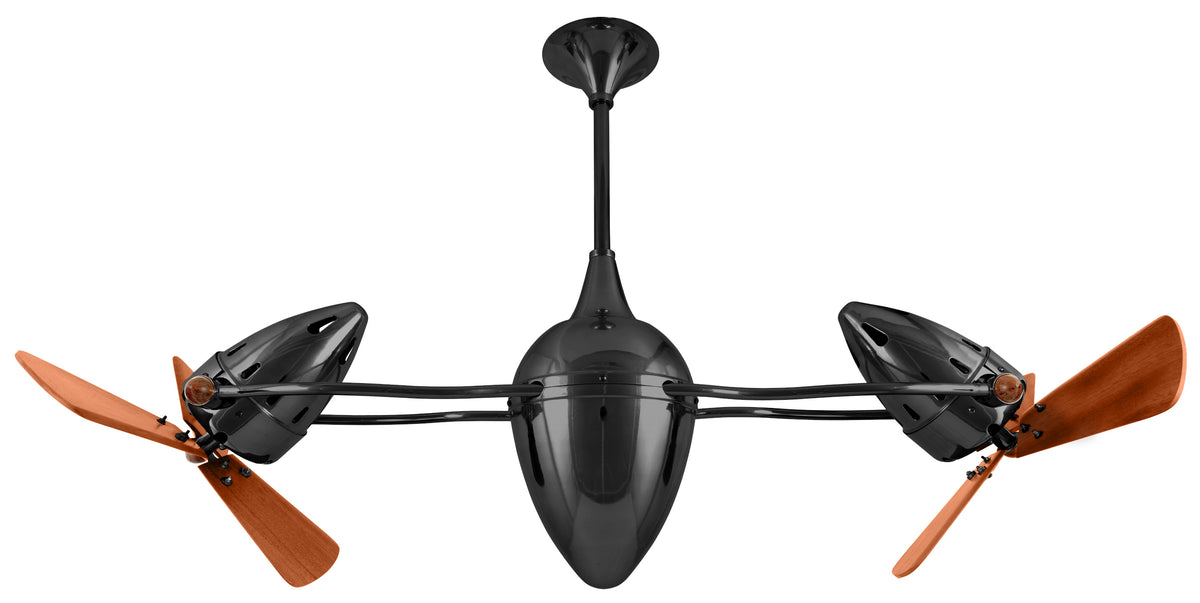 AR Ruthiane Rotational Double Head Ceiling Fan