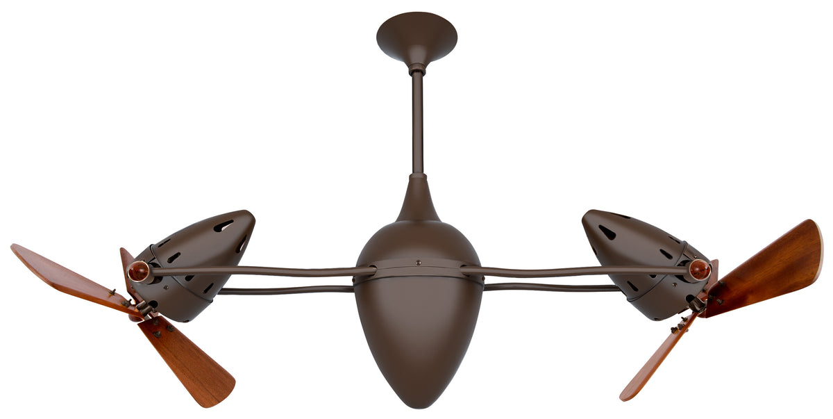 AR Ruthiane Rotational Double Head Ceiling Fan