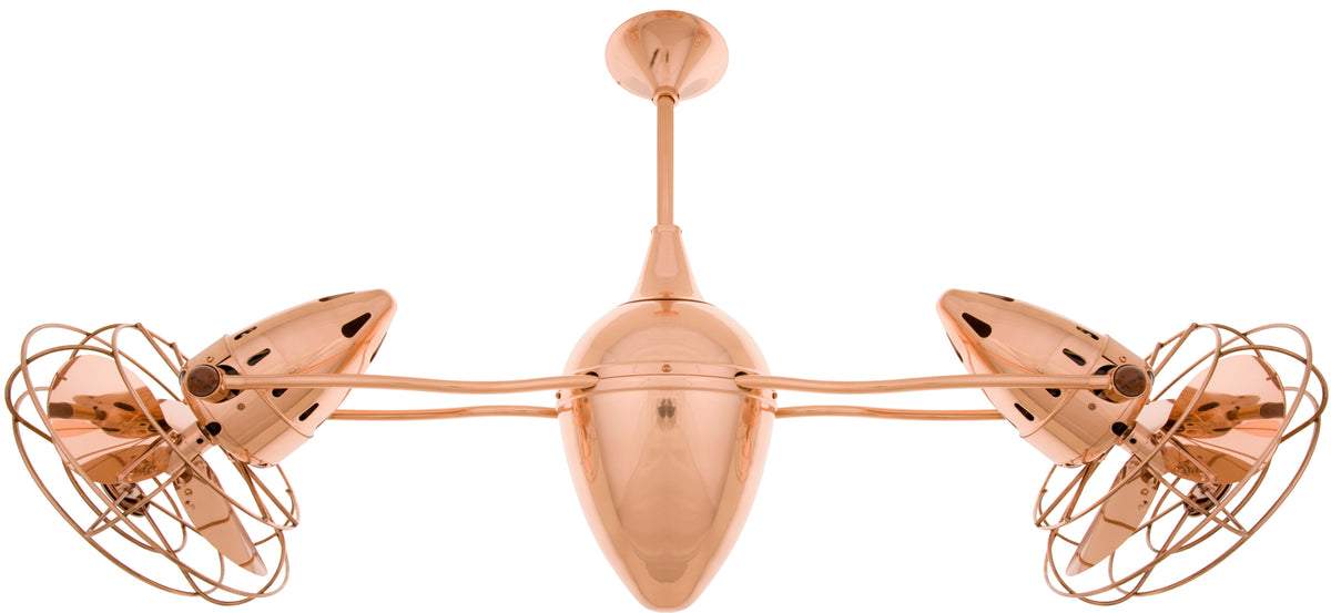 AR Ruthiane Rotational Double Head Ceiling Fan