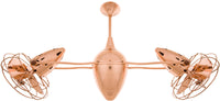 AR Ruthiane Rotational Double Head Ceiling Fan