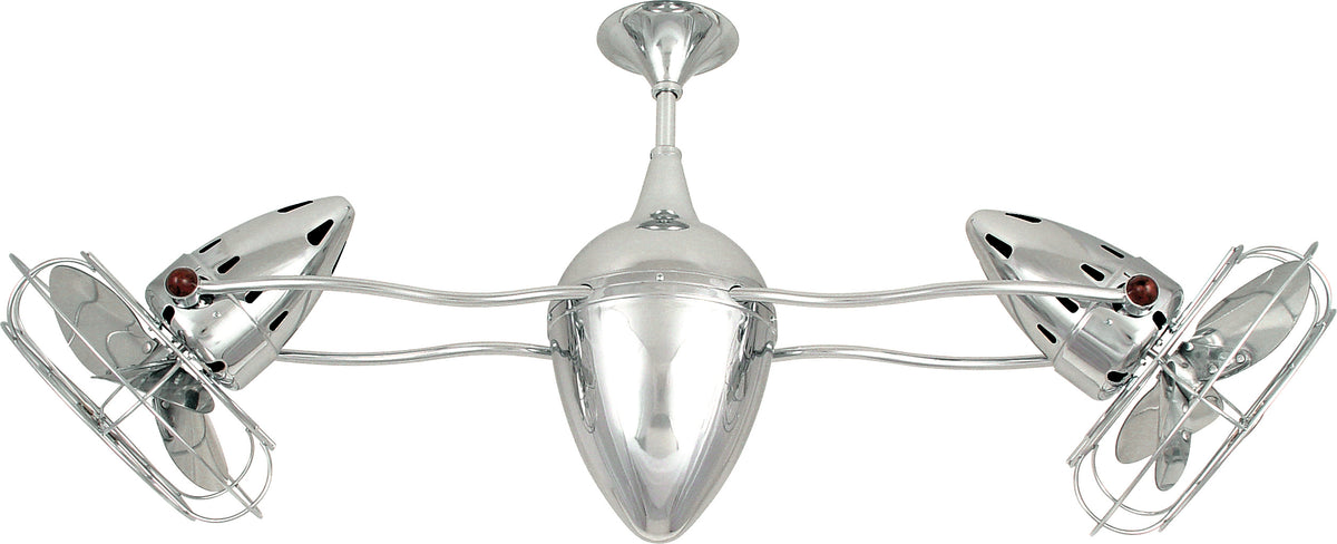 AR Ruthiane Rotational Double Head Ceiling Fan