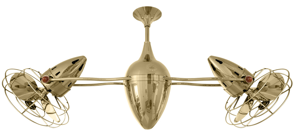 AR Ruthiane Rotational Double Head Ceiling Fan