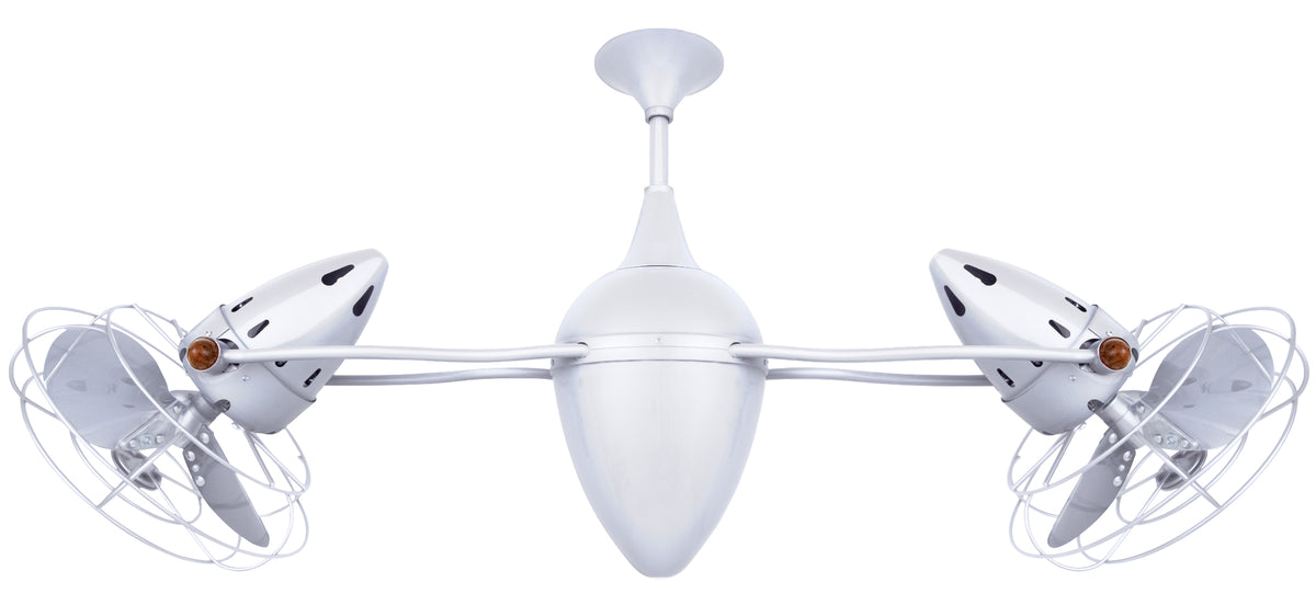 AR Ruthiane Rotational Double Head Ceiling Fan