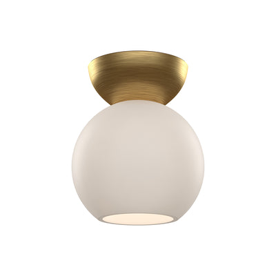 Arcadia 6-in Steel Semi-Flush Mount