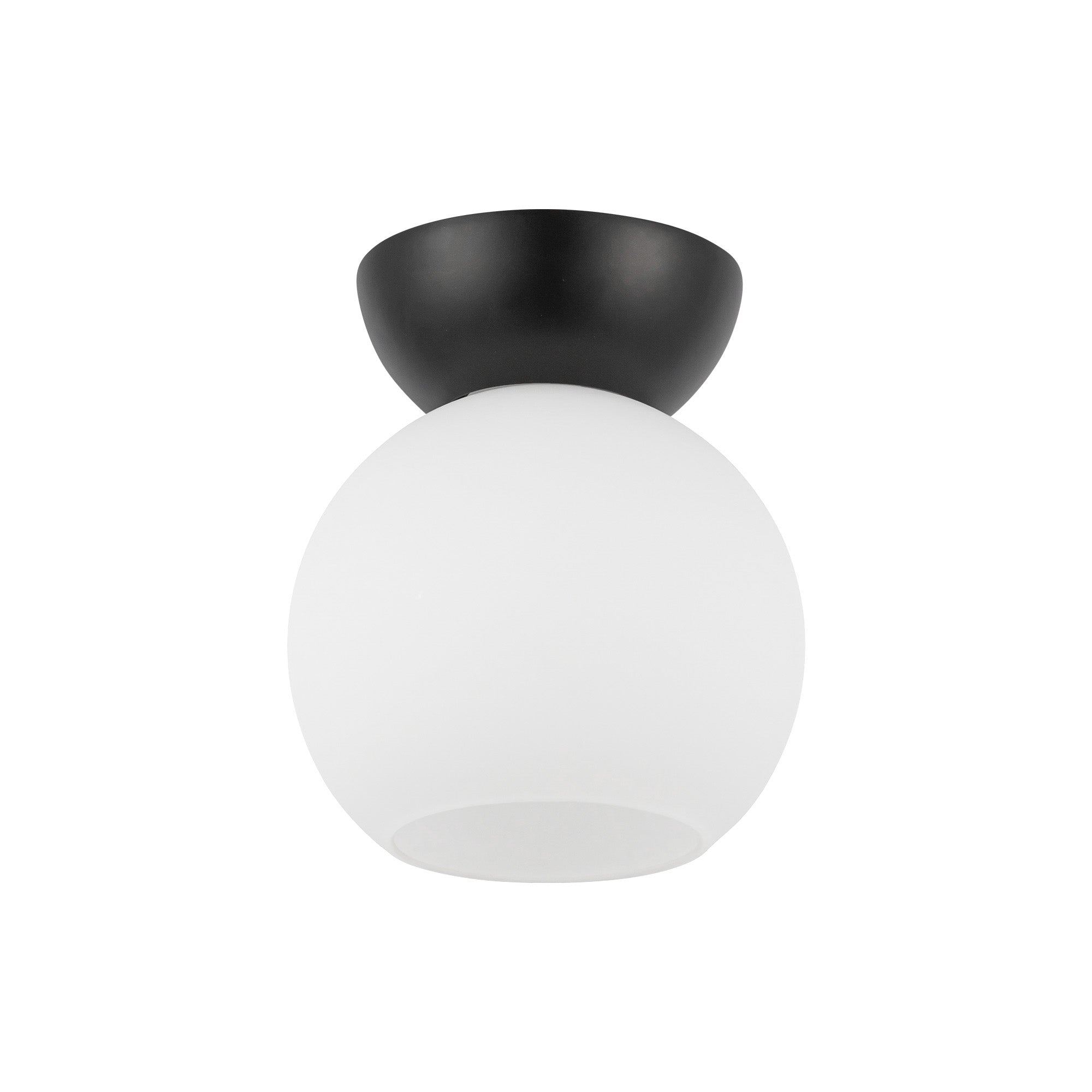 Arcadia 6-in Steel Semi-Flush Mount