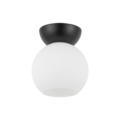 Arcadia 6-in Steel Semi-Flush Mount