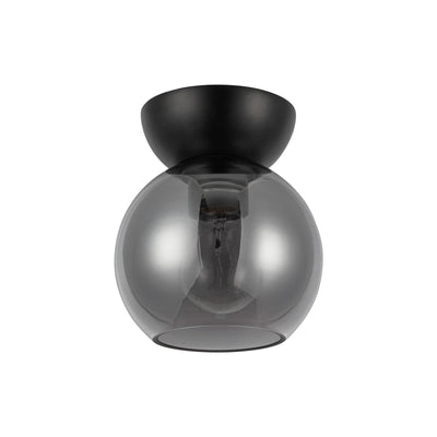 Arcadia 6-in Steel Semi-Flush Mount