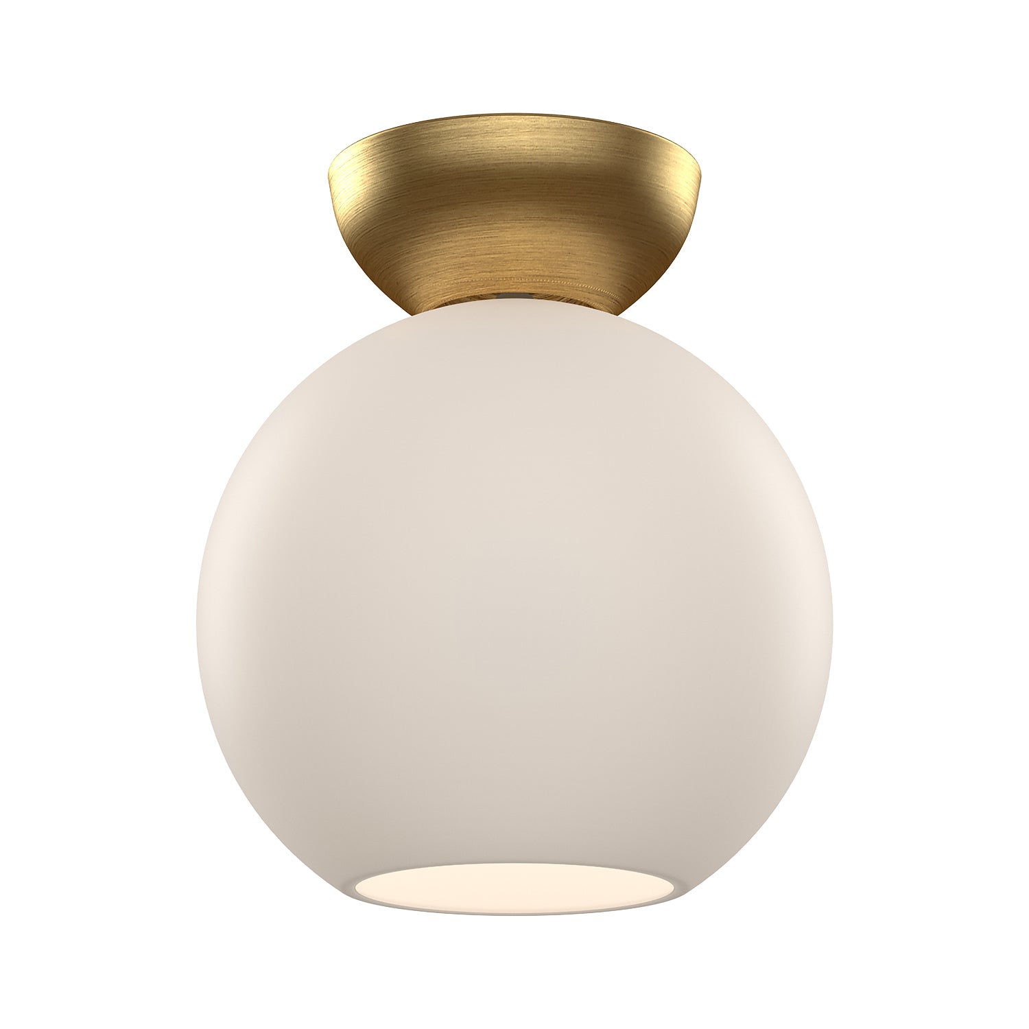 Arcadia 8-in Steel Semi-Flush Mount