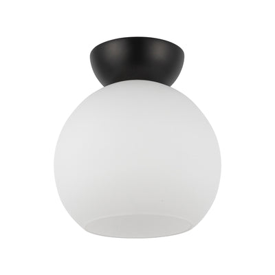 Arcadia 8-in Steel Semi-Flush Mount