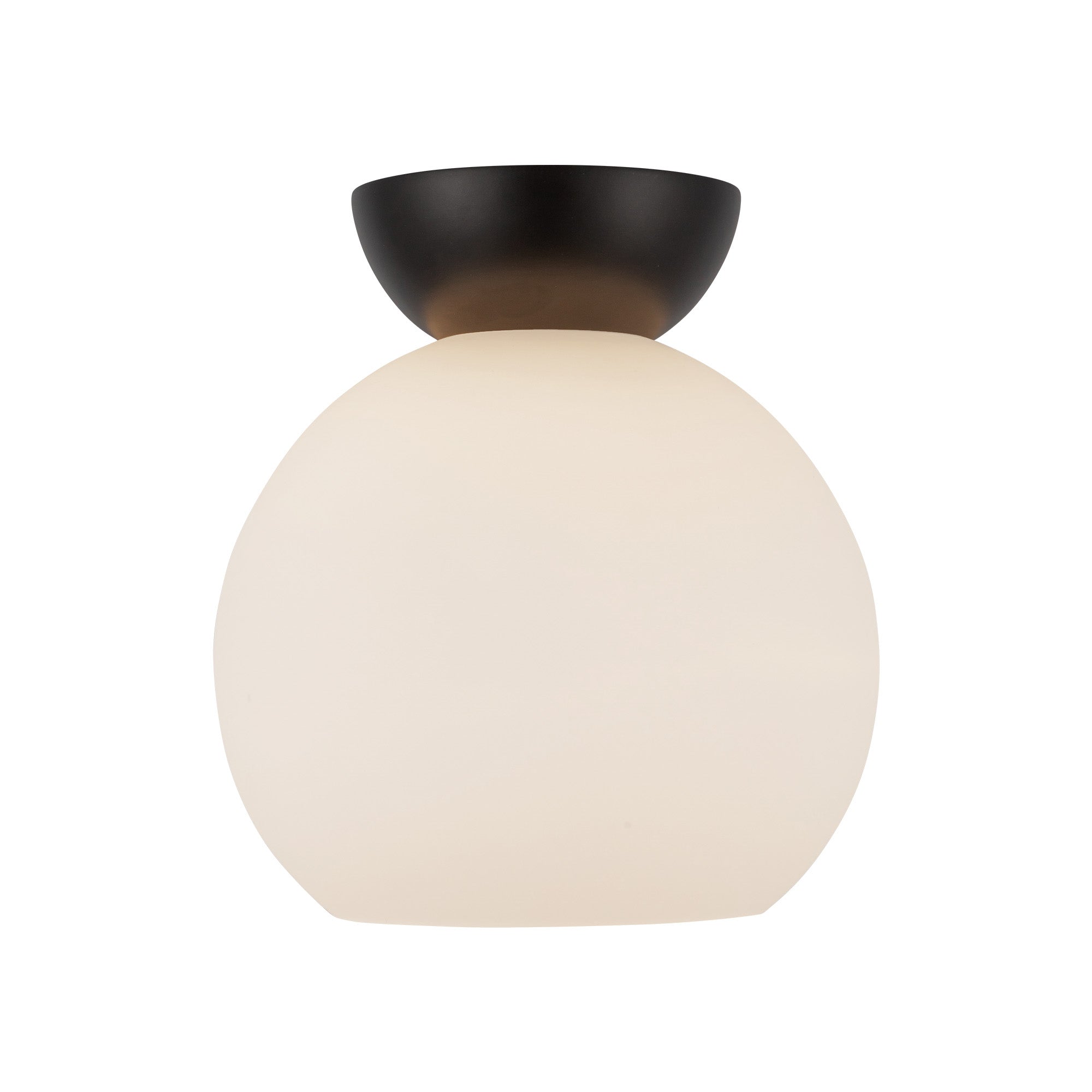Arcadia 8-in Steel Semi-Flush Mount