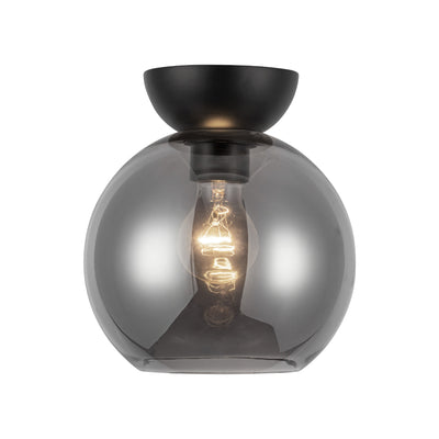 Arcadia 8-in Steel Semi-Flush Mount