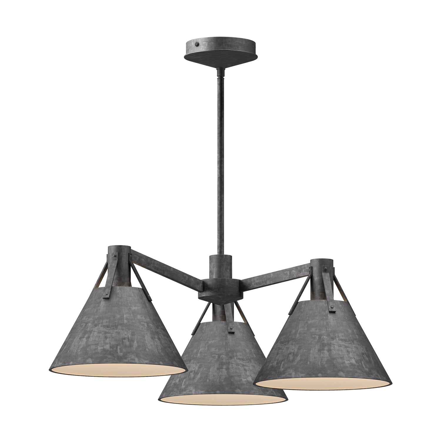 Archer 25-in Steel Chandelier