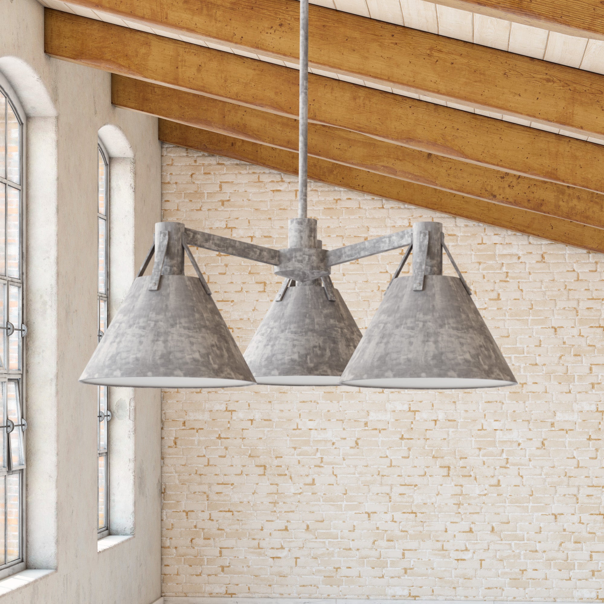 Archer 25-in Steel Chandelier