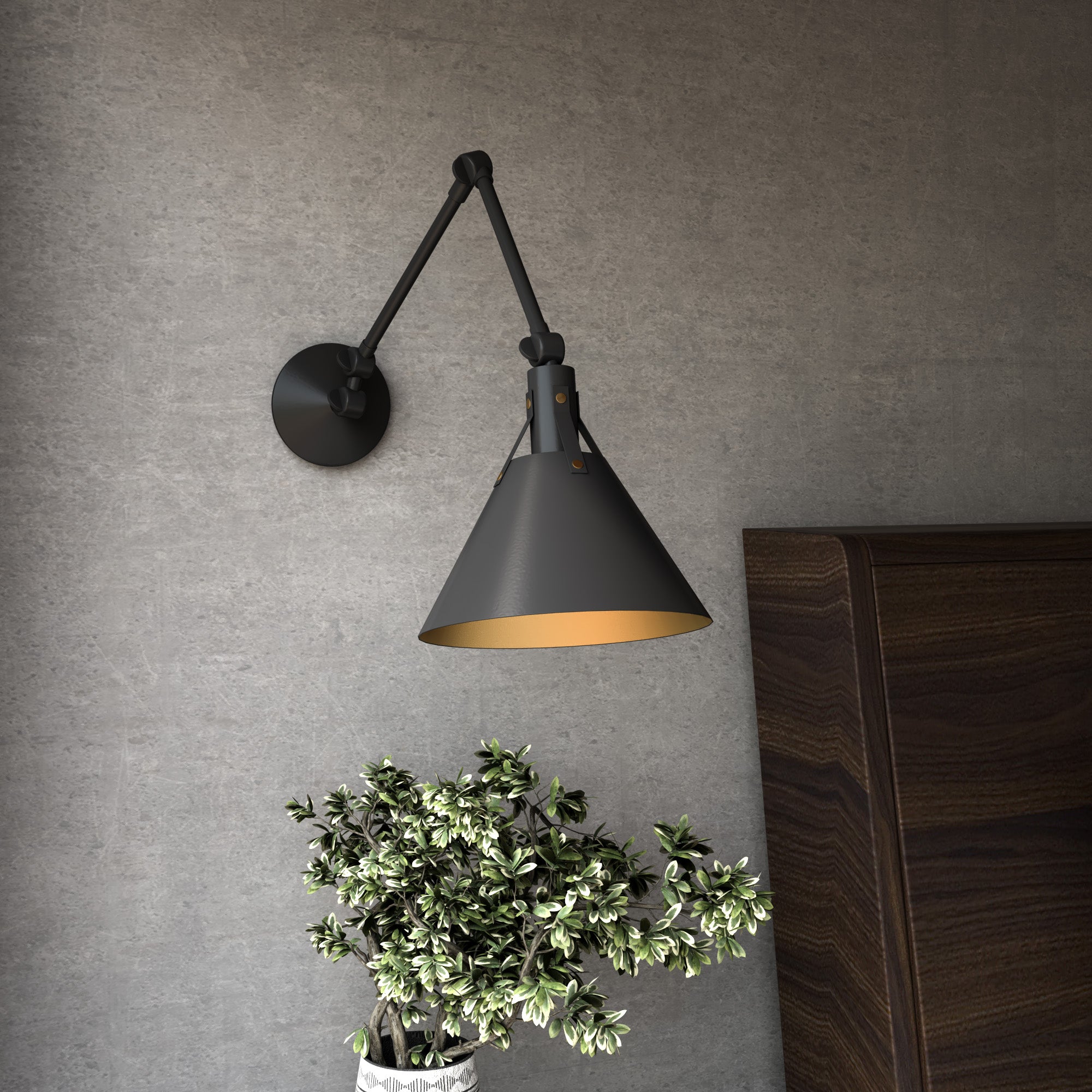 Archer 10-in Steel Vanity Light