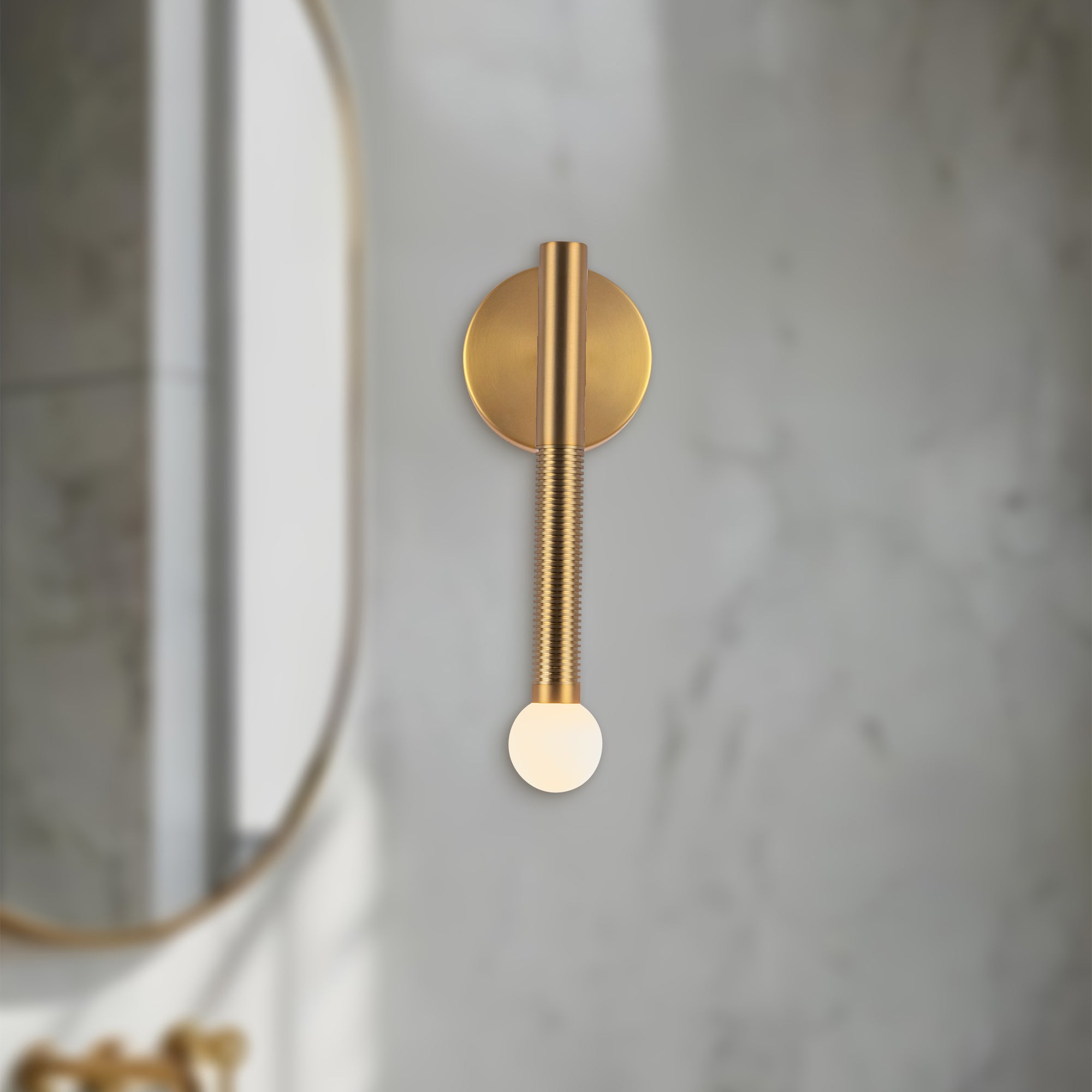 Arden 14-in Aluminum Vanity Light