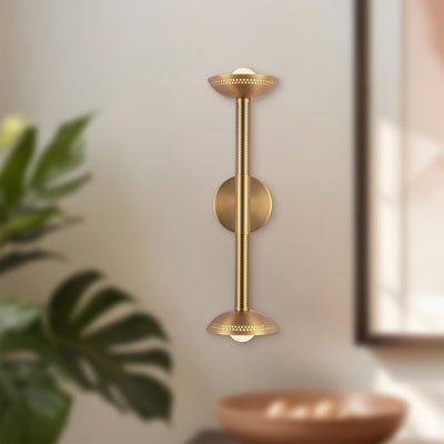 Arden 23-in (With Shade) Aluminum Vanity Light