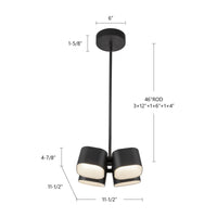 Arena 11-in Aluminum Pendant