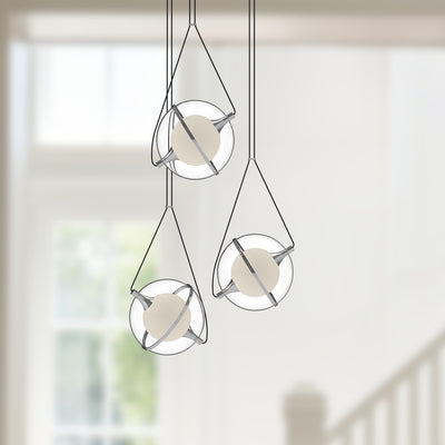 Aries 28-in Aluminum Chandelier