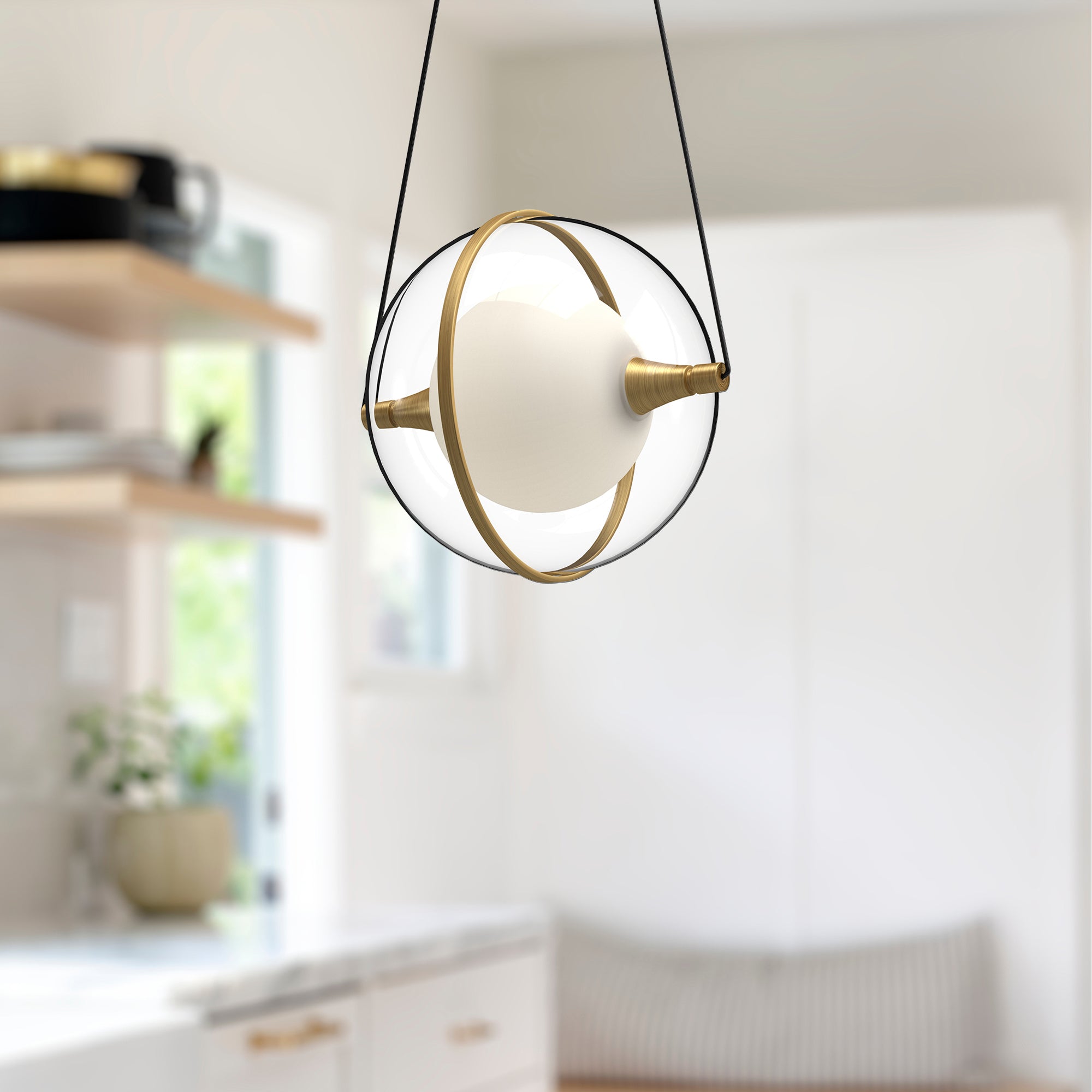 Aries 8-in Aluminum Pendant