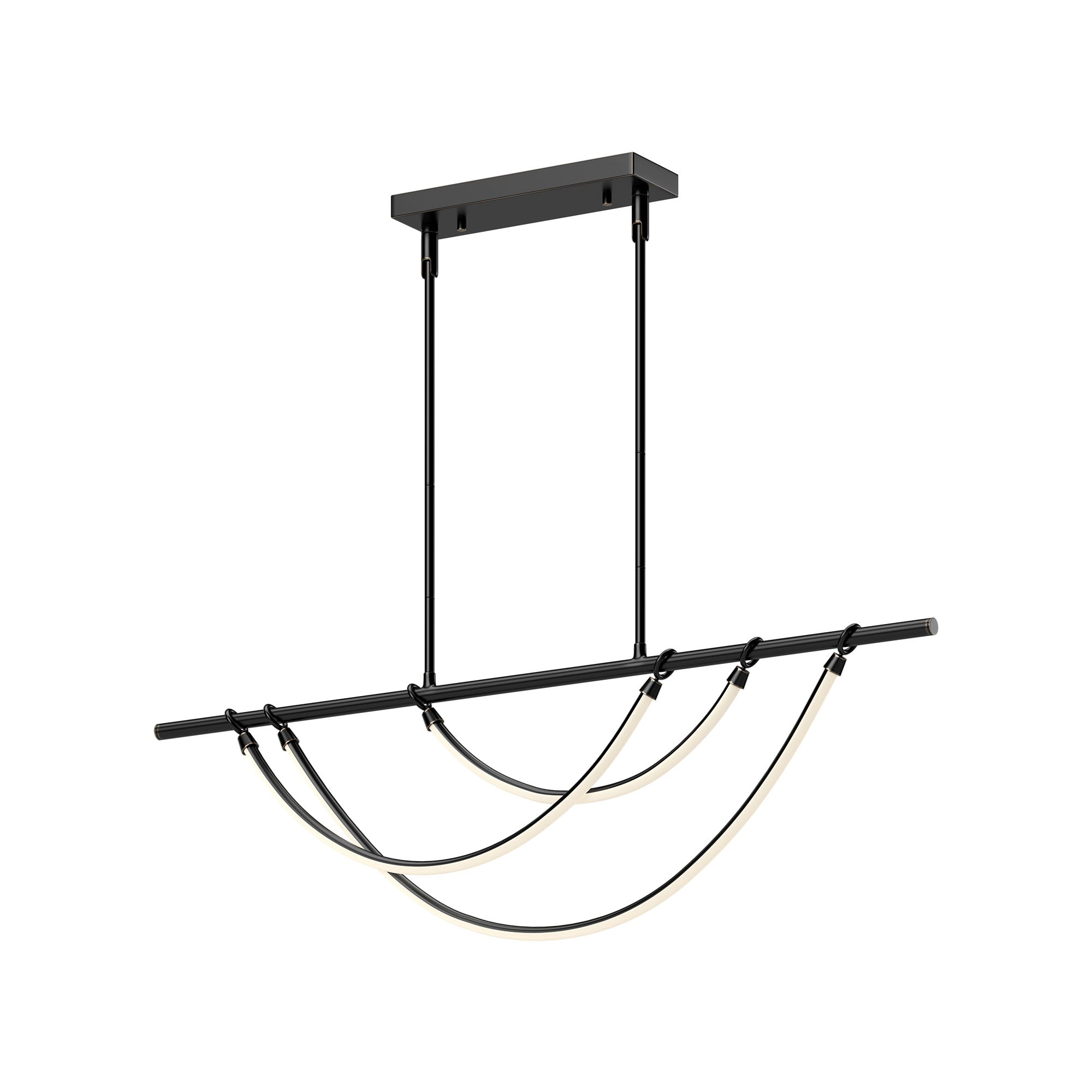 Aryas 48-in Steel Linear Pendant