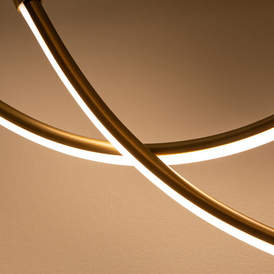 Aryas 48-in Steel Linear Pendant