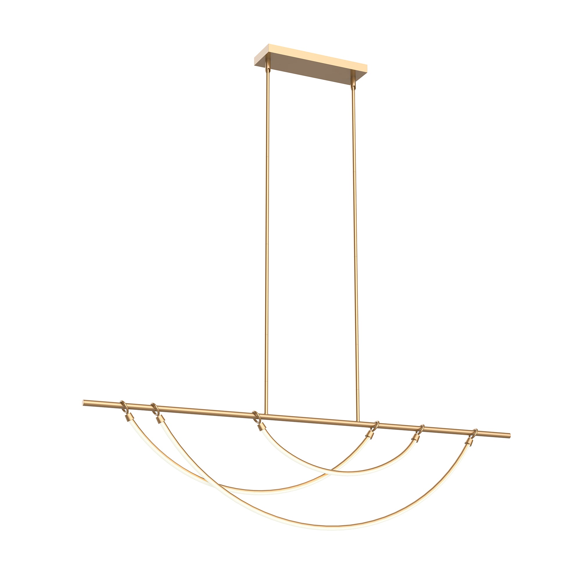 Aryas 60-in Steel Linear Pendant