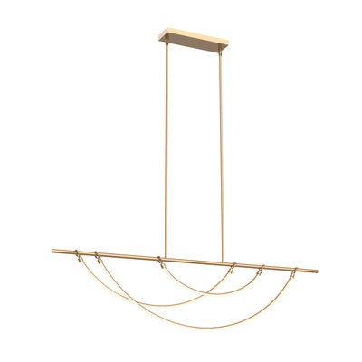 Aryas 60-in Steel Linear Pendant