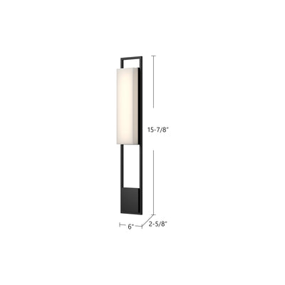 Aspen 33-in Aluminum Outdoor Wall Sconce