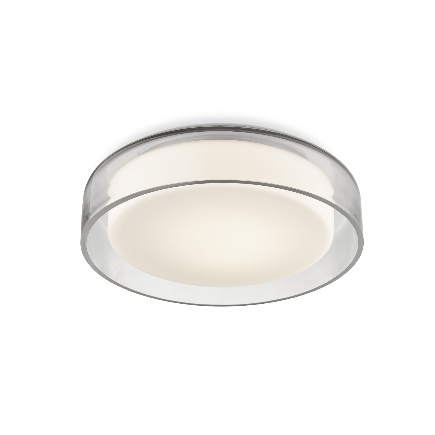 Aston 10-in Steel Flush Mount