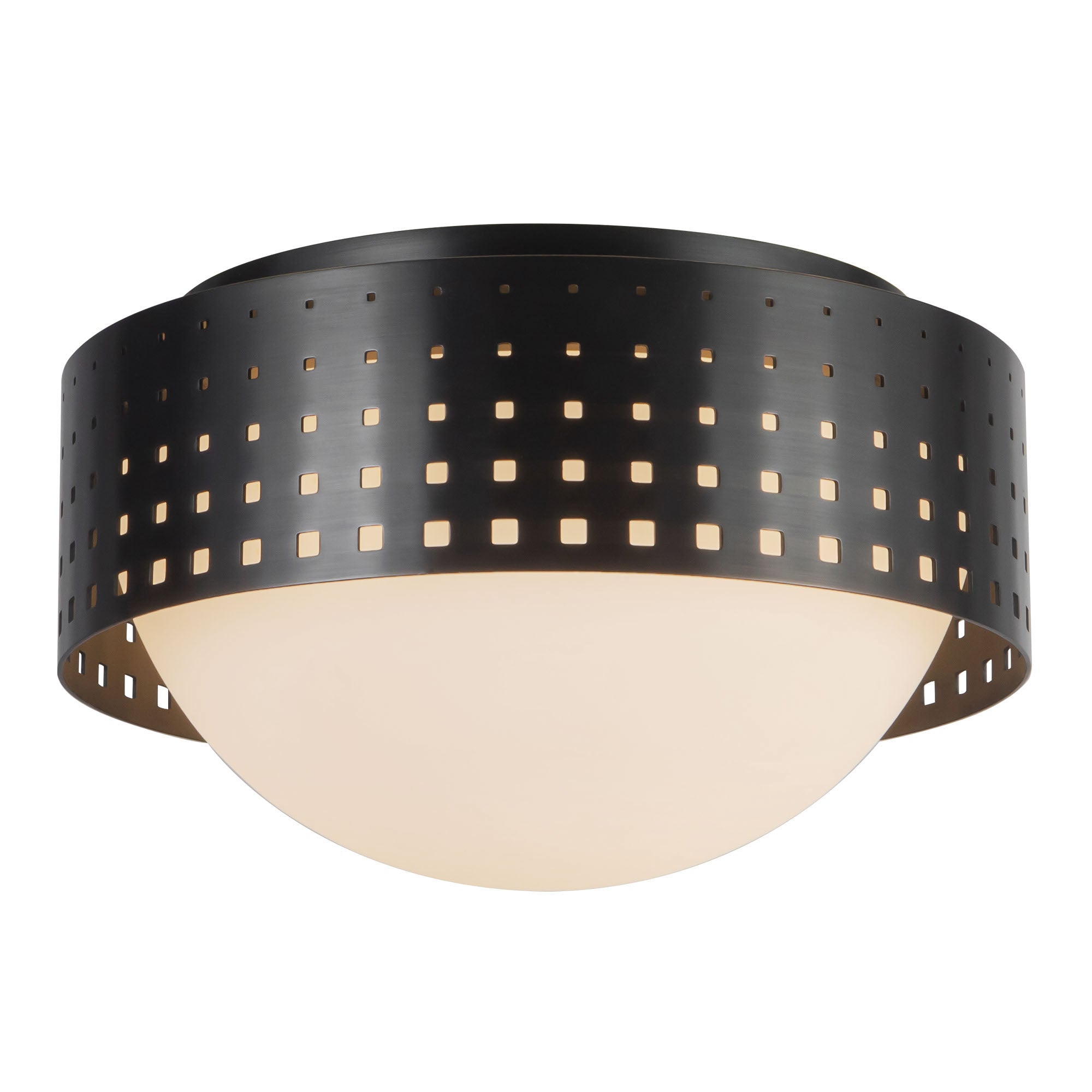 Astoria 10-in Steel Flush Mount