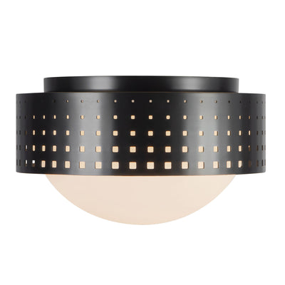 Astoria 10-in Steel Flush Mount
