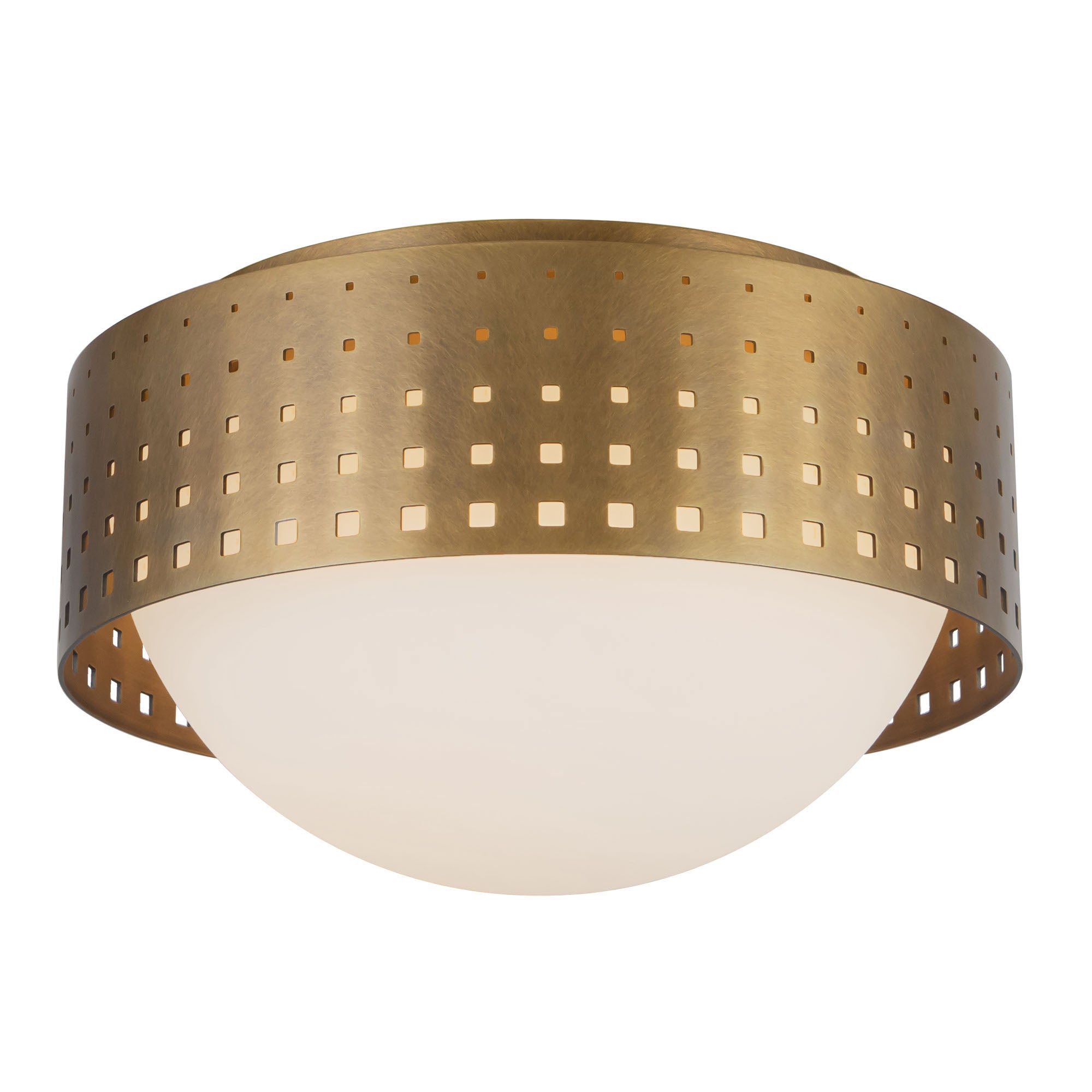 Astoria 10-in Steel Flush Mount