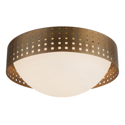 Astoria 14-in Steel Flush Mount