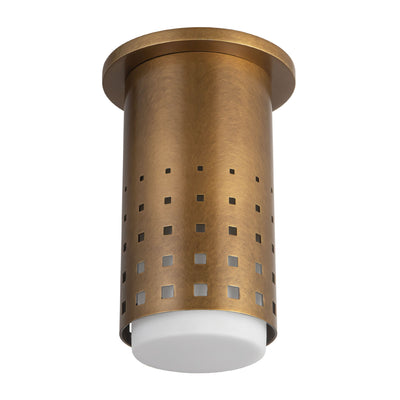 Astoria 5-in Steel Semi-Flush Mount