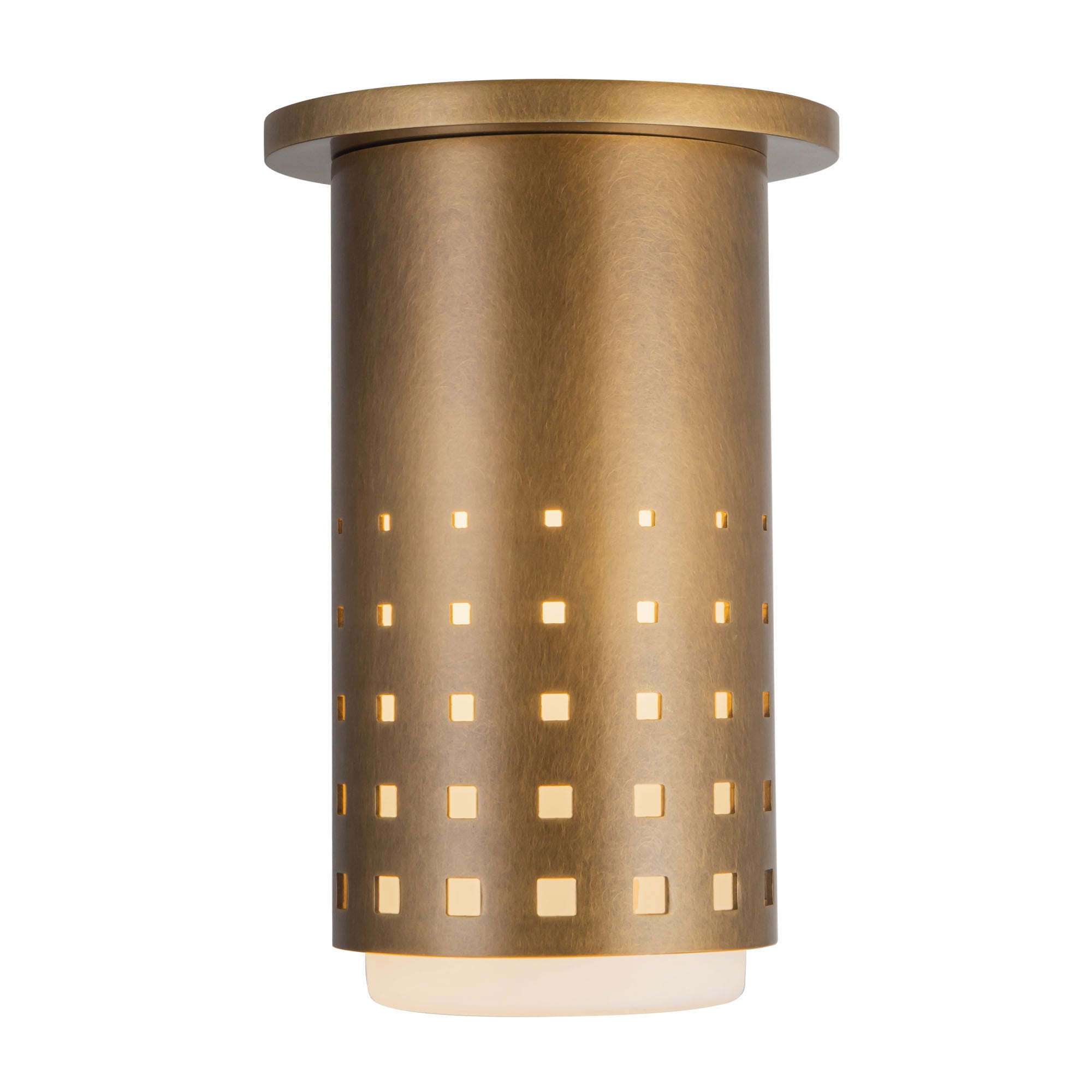 Astoria 5-in Steel Semi-Flush Mount