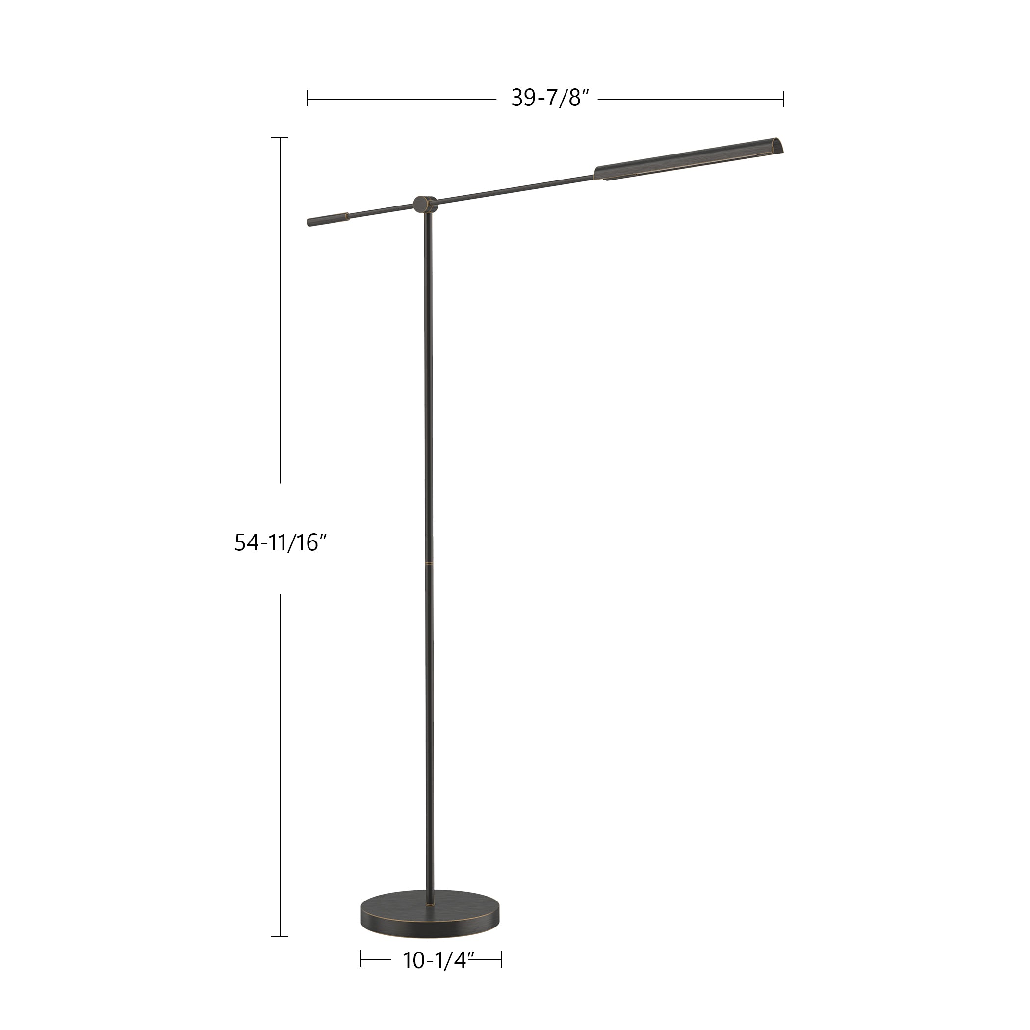 Astrid 55-in Steel Floor Lamp
