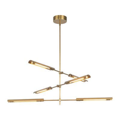 Astrid 6 Head Steel Multi Pendant