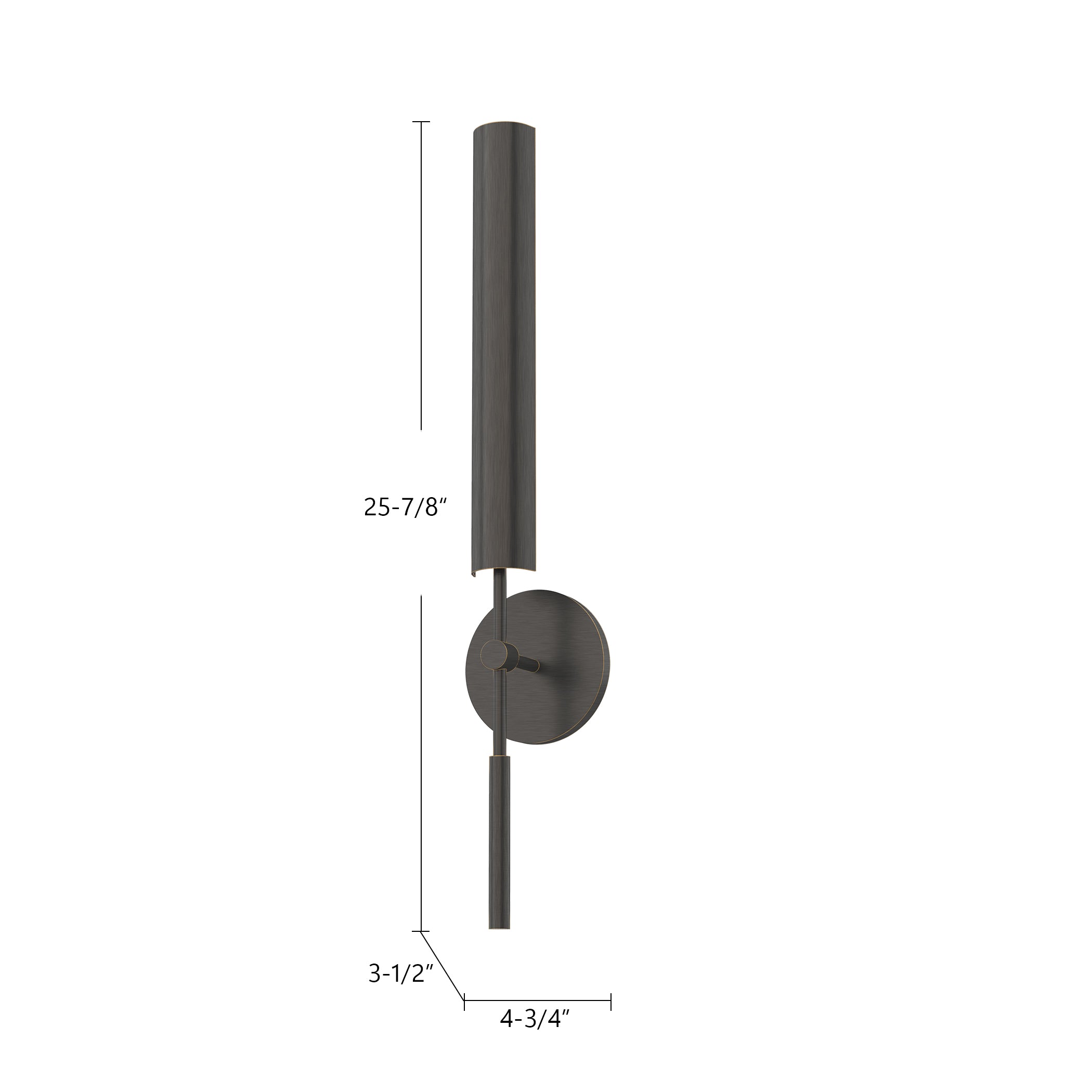 Astrid 25-in Steel Vanity Light