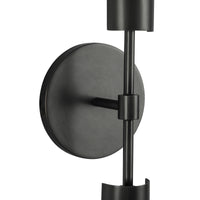 Astrid 2 Head Steel Vanity Light