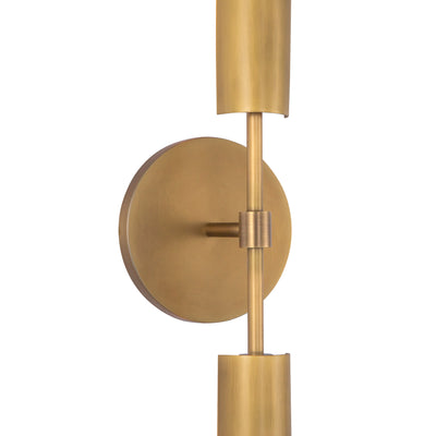 Astrid 2 Head Steel Vanity Light