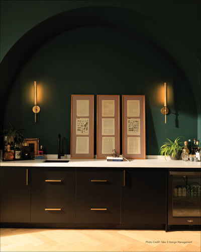 Astrid 2 Head Steel Vanity Light
