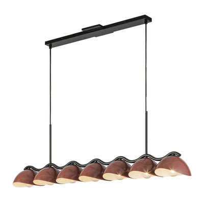 Atlas 42-in Steel Linear Pendant