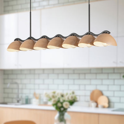 Atlas 42-in Steel Linear Pendant