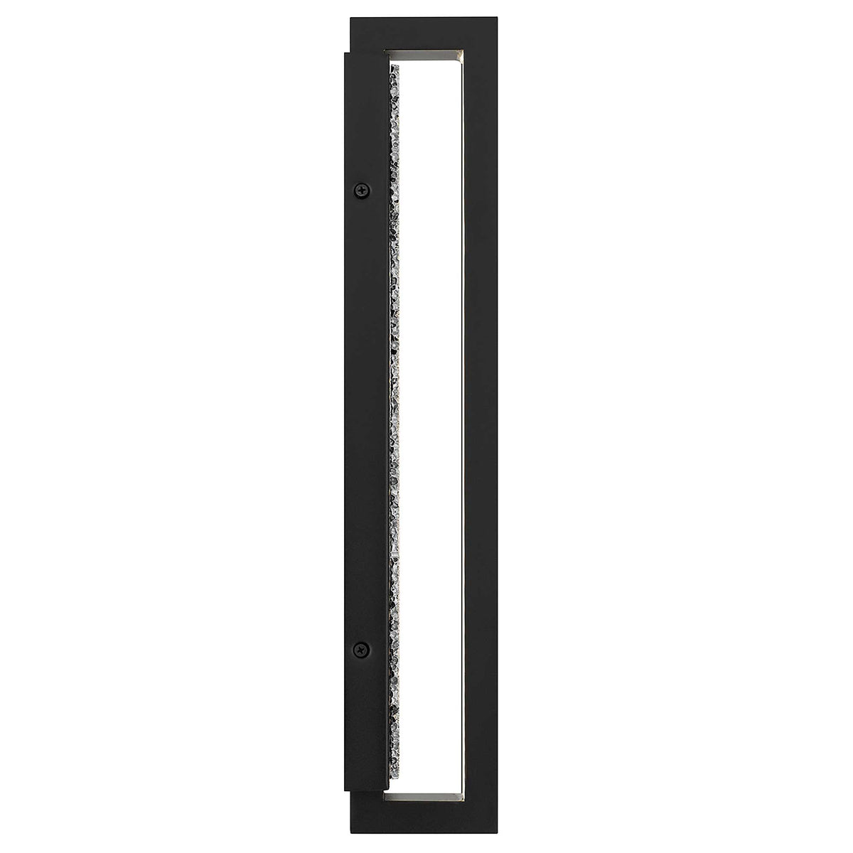 19-Inch Sand Black Seafoam Outdoor LED Wall Sconce