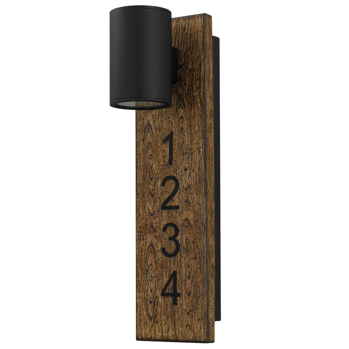 19-Inch Sand Black Woodone Outdoor LED Wall Sconce